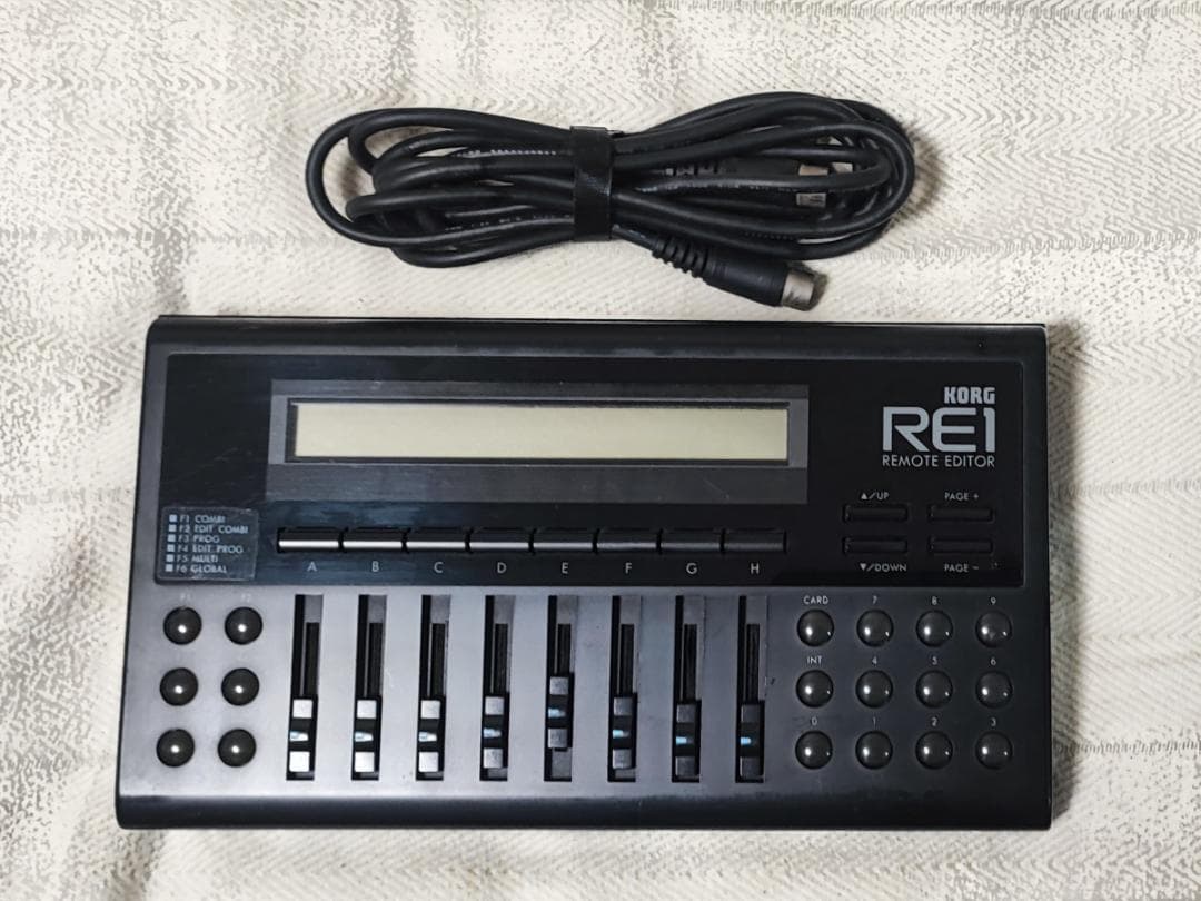 KORG RE1 リモートエディター　※動作未確認 MATRIXSYNTH: Korg O3R/W MIDI Synthesizer and RE1 Remote Editor