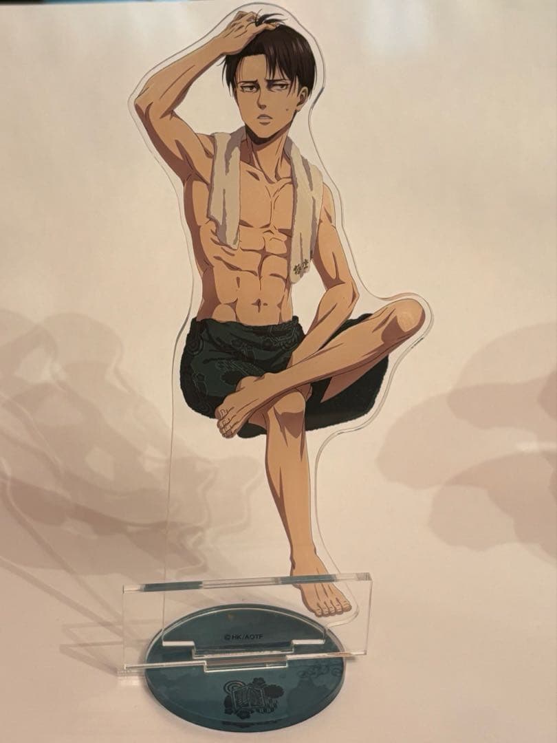 リヴァイ アクリルスタンド 進撃の巨人 サウナ 極楽湯 - メルカリ