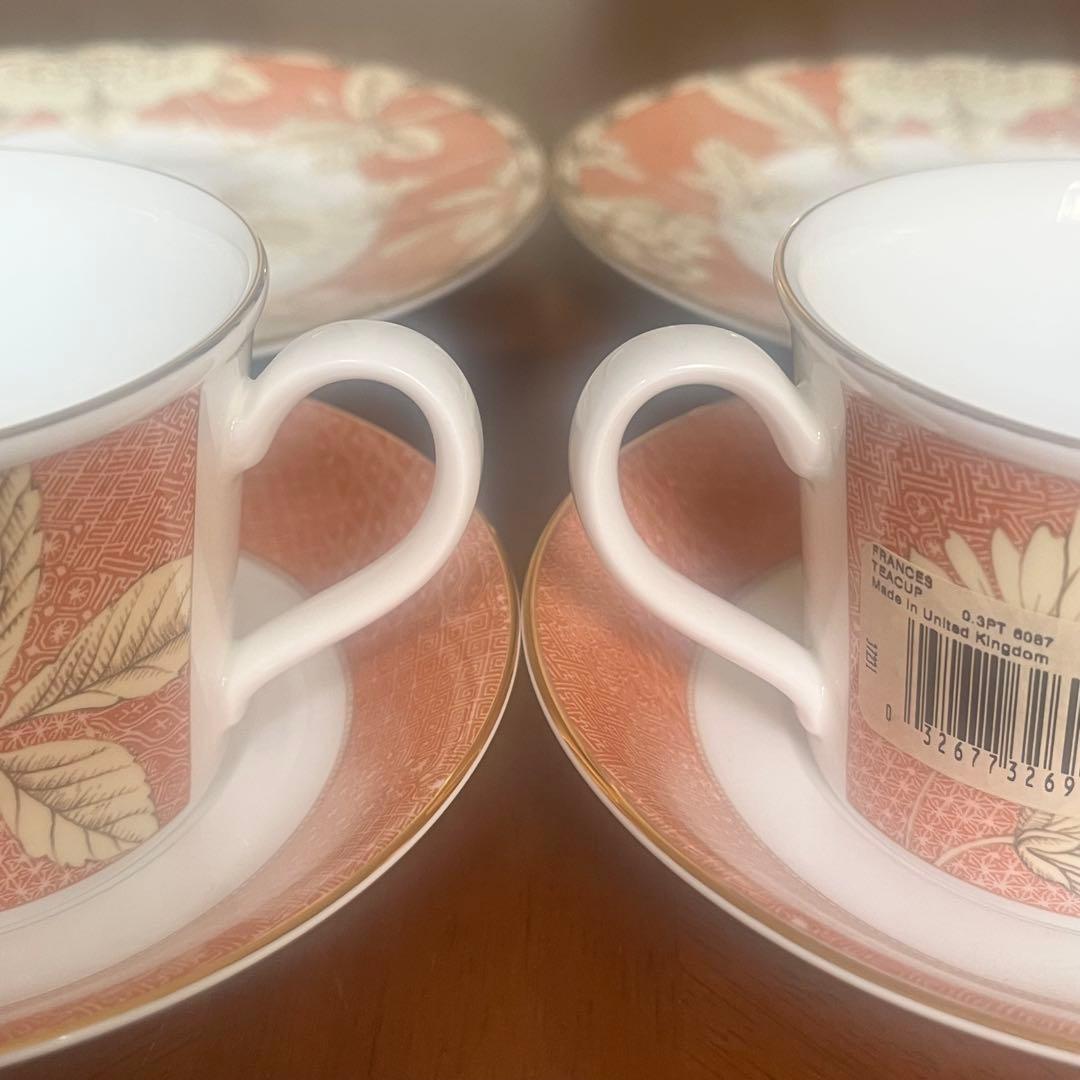 美品】ウェッジウッド☆フランシス☆トリオペア （パターンA） - メルカリ