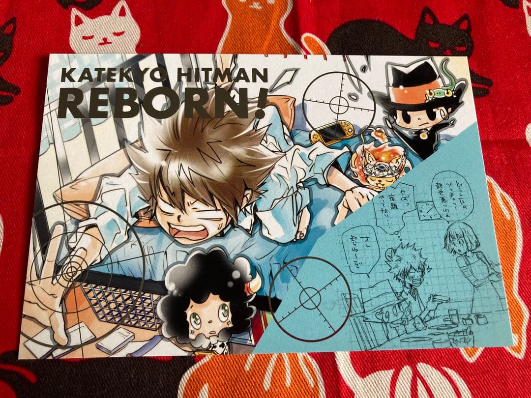 家庭教師ヒットマンREBORN! 沢田綱吉 箔押しポストカード - メルカリ