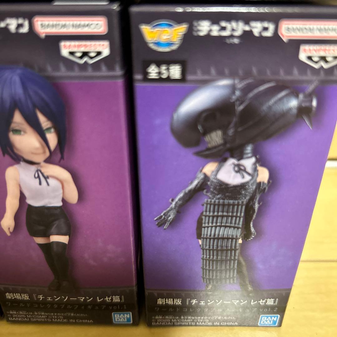 チェンソーマン ワーコレ ぬーどるストッパーフィギュアセット レゼ