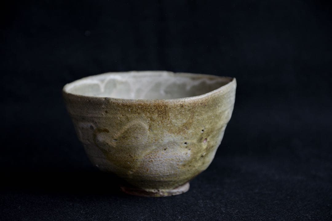 B rooklyn様◯【中川自然坊】絵唐津茶碗 唐津焼】中川自然坊窯 刷毛目唐津 ご飯茶碗(小) 4客 - 佐賀県玄海町