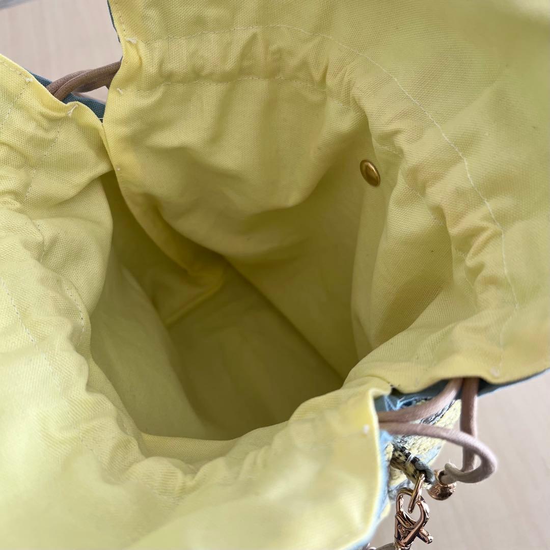 ミナペルホネンrosyあおり巾着ショルダーバッグ MM602-242 - メルカリ