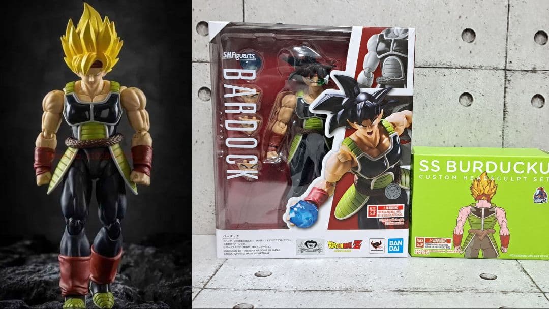 美品 s.h.figuarts バーダック カスタムヘッドパーツ - メルカリ