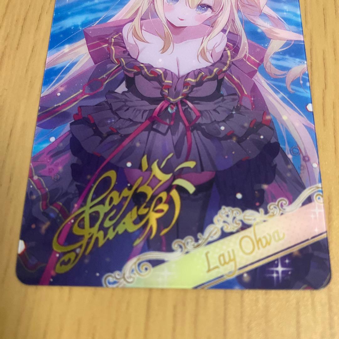 D07-03】バトルスピリッツ ブロマイド風メタリックカード レイ・オーバ