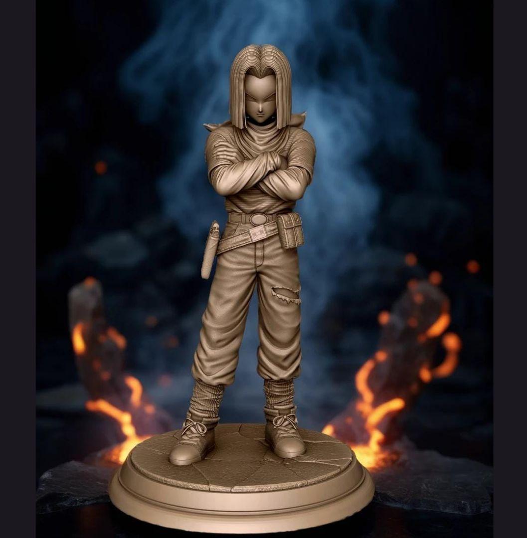 人造人間 ガレージキット 未塗装未組立 1/7 ガレキ 未塗装未組立