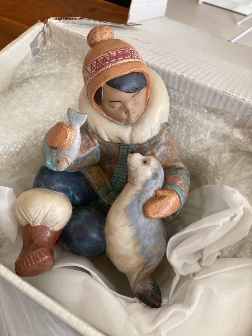 リヤドロ（グレス） エスキモーのおともだち　未使用品 楽しいお友達 | リヤドロ公式オンライン