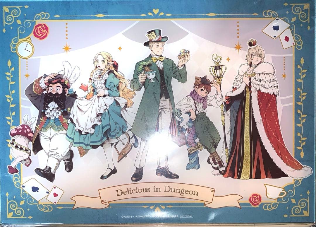 ダンジョン飯 ラッキー缶バッジBox ラストラッキー賞 A4アクリルパネル