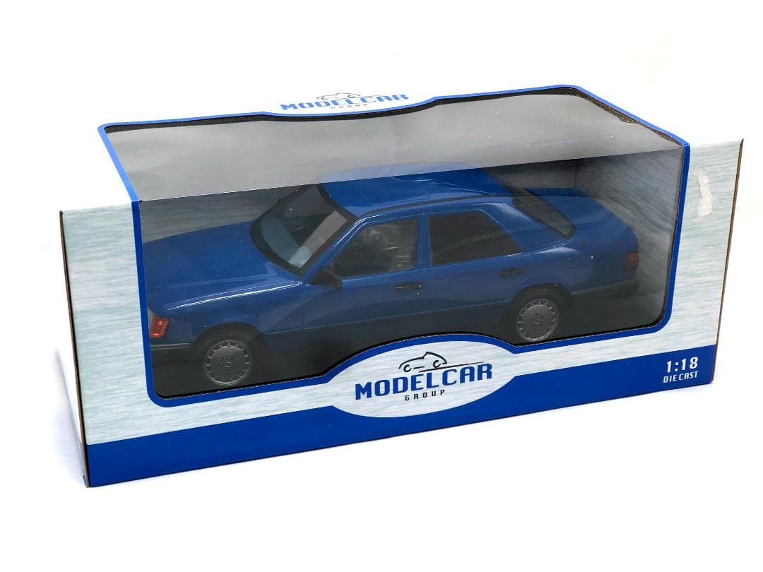 MCG 1/18 メルセデス ベンツ 260 E W124 1984 (ブルー) Mercedes 260E W124 Limousine 1984 Dark Blue Metal MCG 18411 1/18