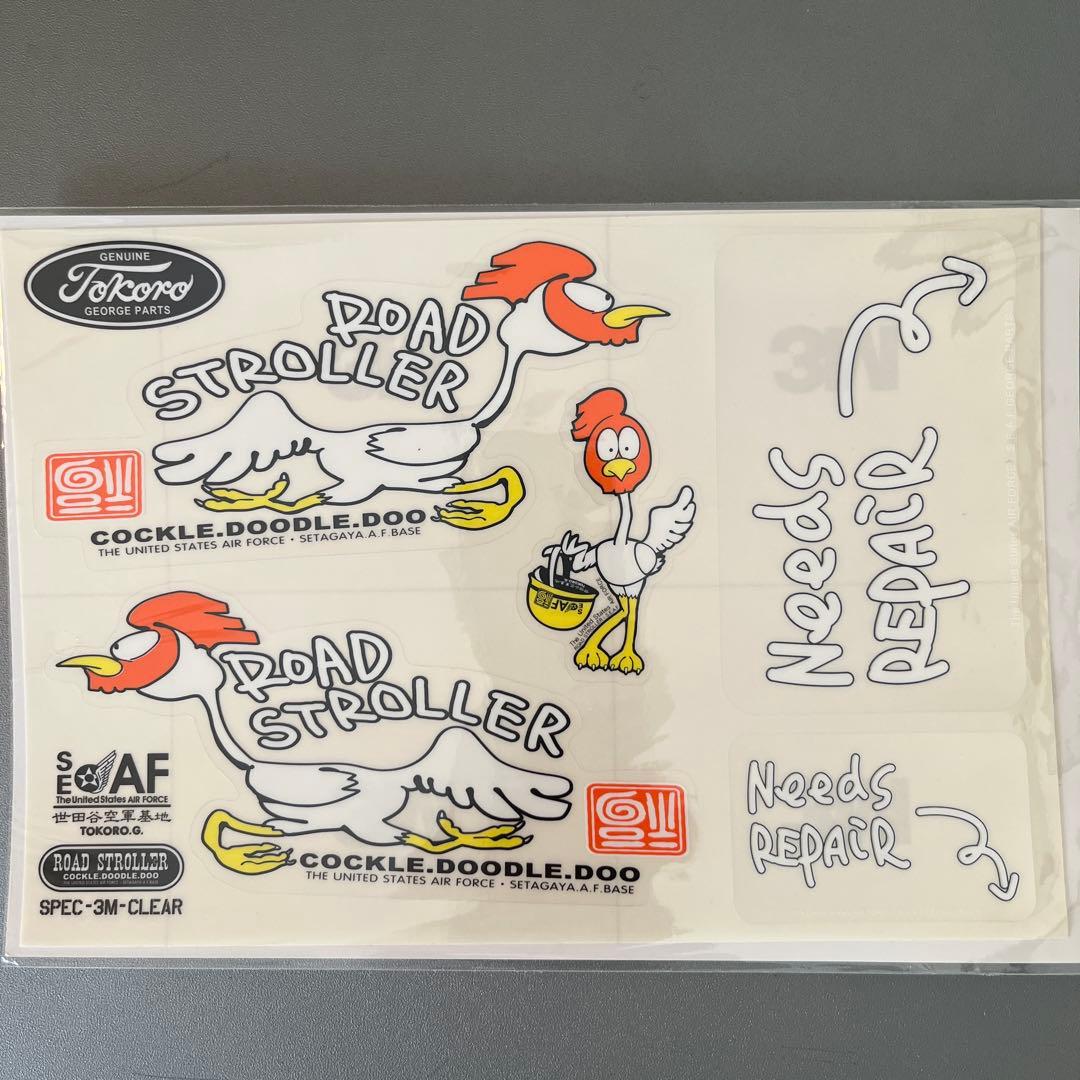 【正式装備品】世田谷ベース　ロードストローラーのステッカー Amazon.co.jp: 世田谷ベースステッカー ロードストローラー左右セット