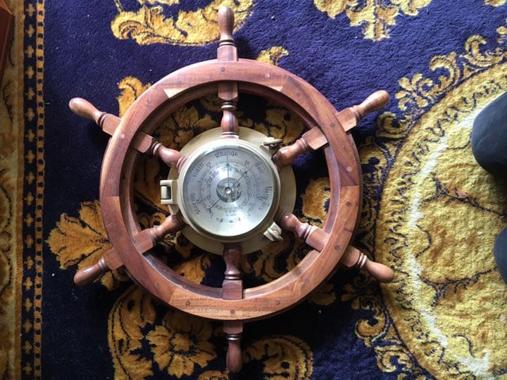 船輪 ハンドル マリン オブジェ Amazon.co.jp: Archnote 舵輪 インテリア 木製 壁掛け オブジェ 舵