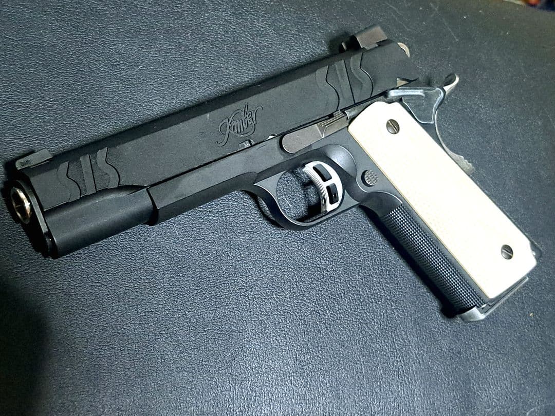 東京マルイ MEU キンバー1911特別カスタム ENIGMA 東京マルイMEU対応 Kimber Warrior カスタムスライド ブラック