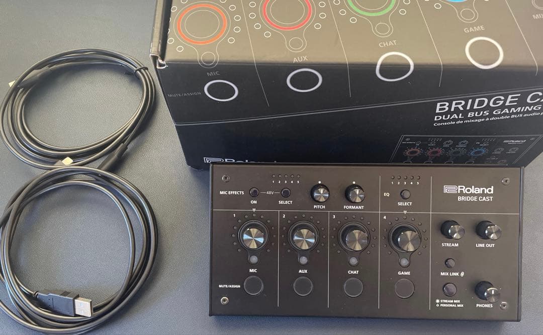 DTM・DAW roland bridge cast Roland Bridge Cast X Dual-bus Pro Streaming Mixer | Sweetwater