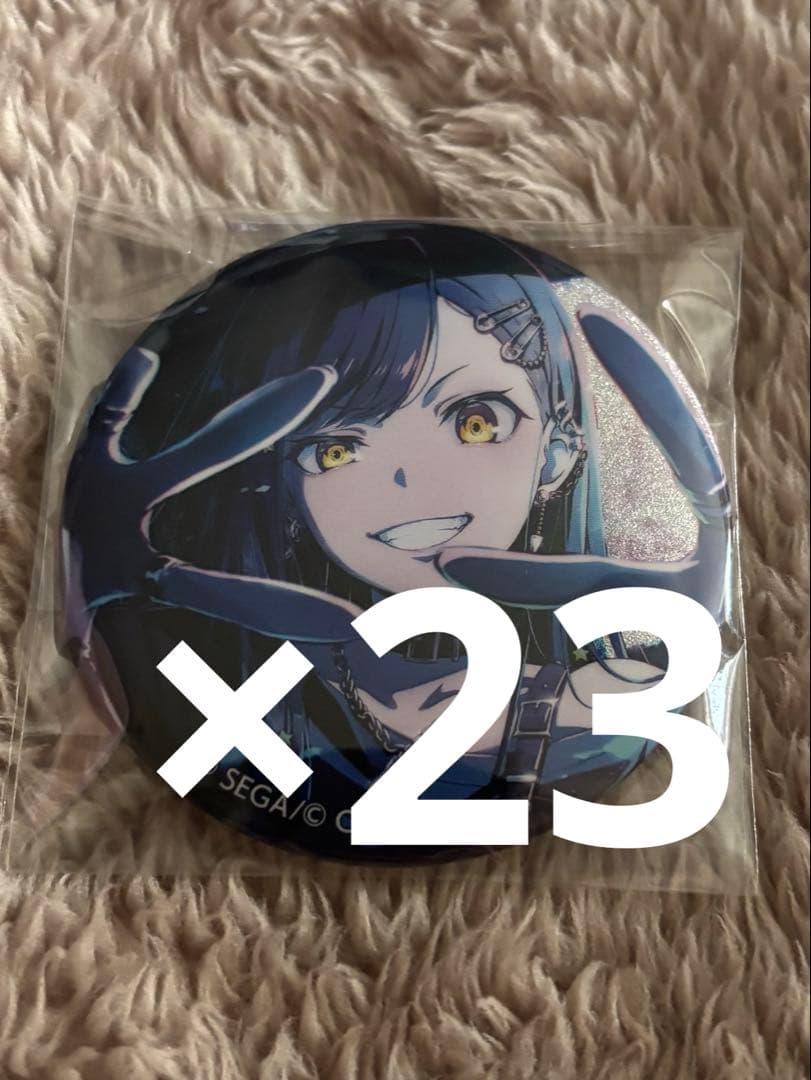 プロセカ グリッター缶バッジ グリ缶 48A 白石杏 23点 グリッター缶バッジ イベントイラストコレクション vol.48 A