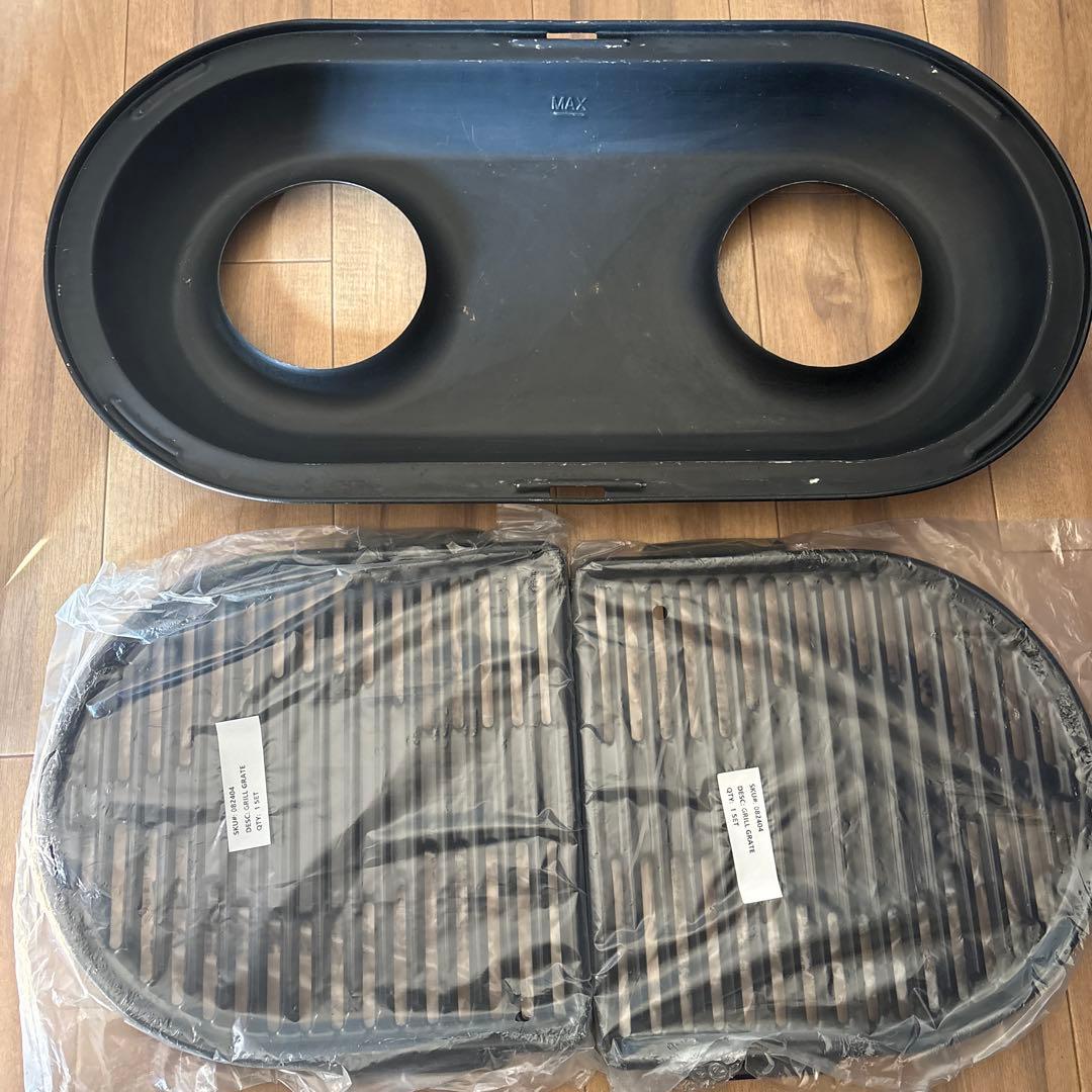 コールマン　グリル鉄板　水受け コールマン クールスパイダーステンレスグリル対応グリルプレート