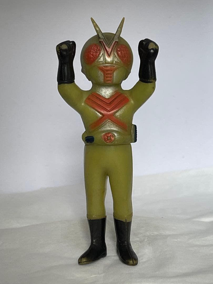 【大きな破損なし】ポピー　仮面ライダーX ミニソフビ　特撮　登場物　フィギュア 2026年最新】ポピー 仮面ライダーxソフビの人気アイテム - メルカリ