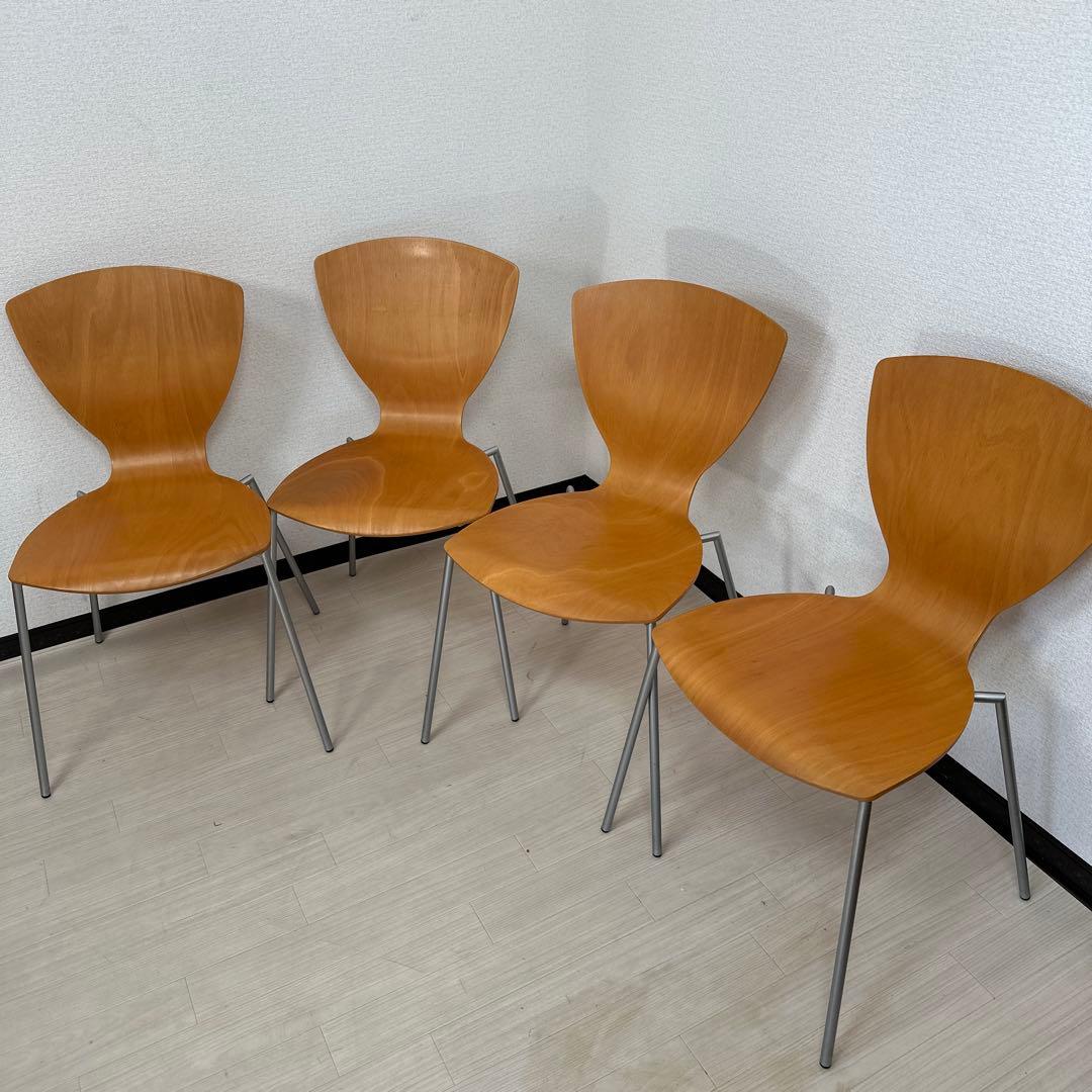 ダネルカ スタッキングチェア ダイニングチェア デンマーク製 4脚セット i1※ 楽天市場】SALE danerka/ダネルカ made in Denmark/デンマーク製 Rondo