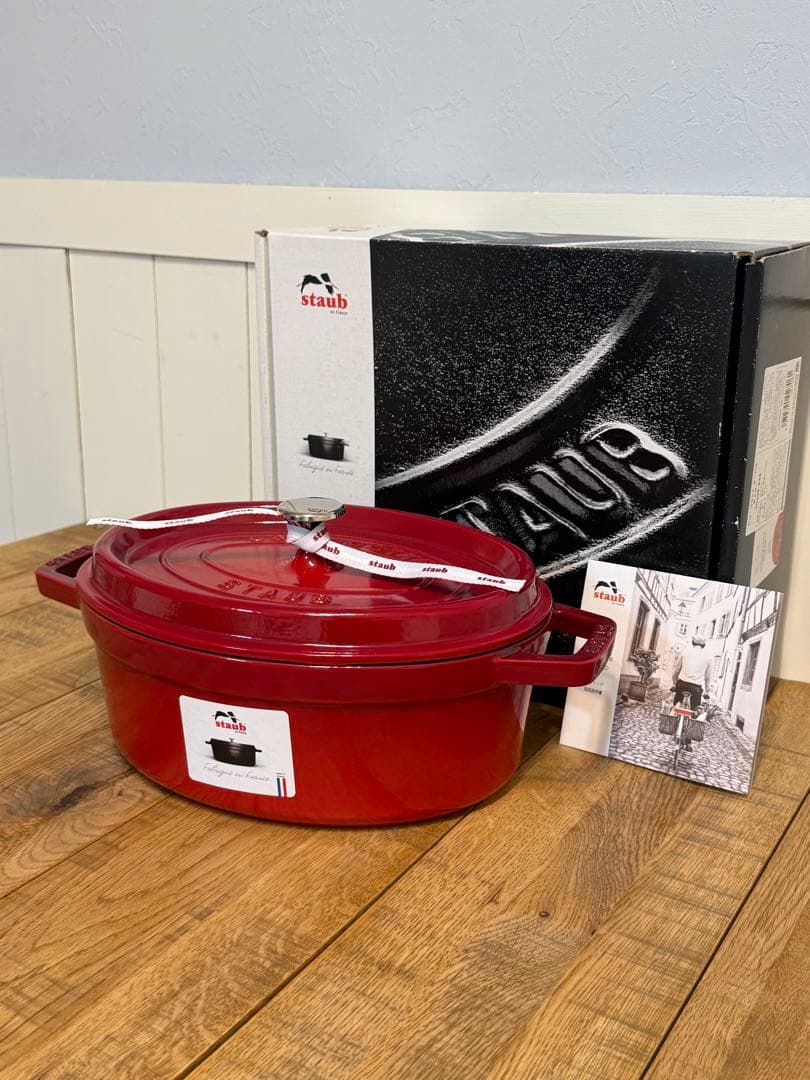 新品 ストウブ ピコ・ココット オーバル 27cm チェリー 40509-846 ストウブ 鋳物ホーロー鍋 ピコ・ココット | ツヴィリング公式