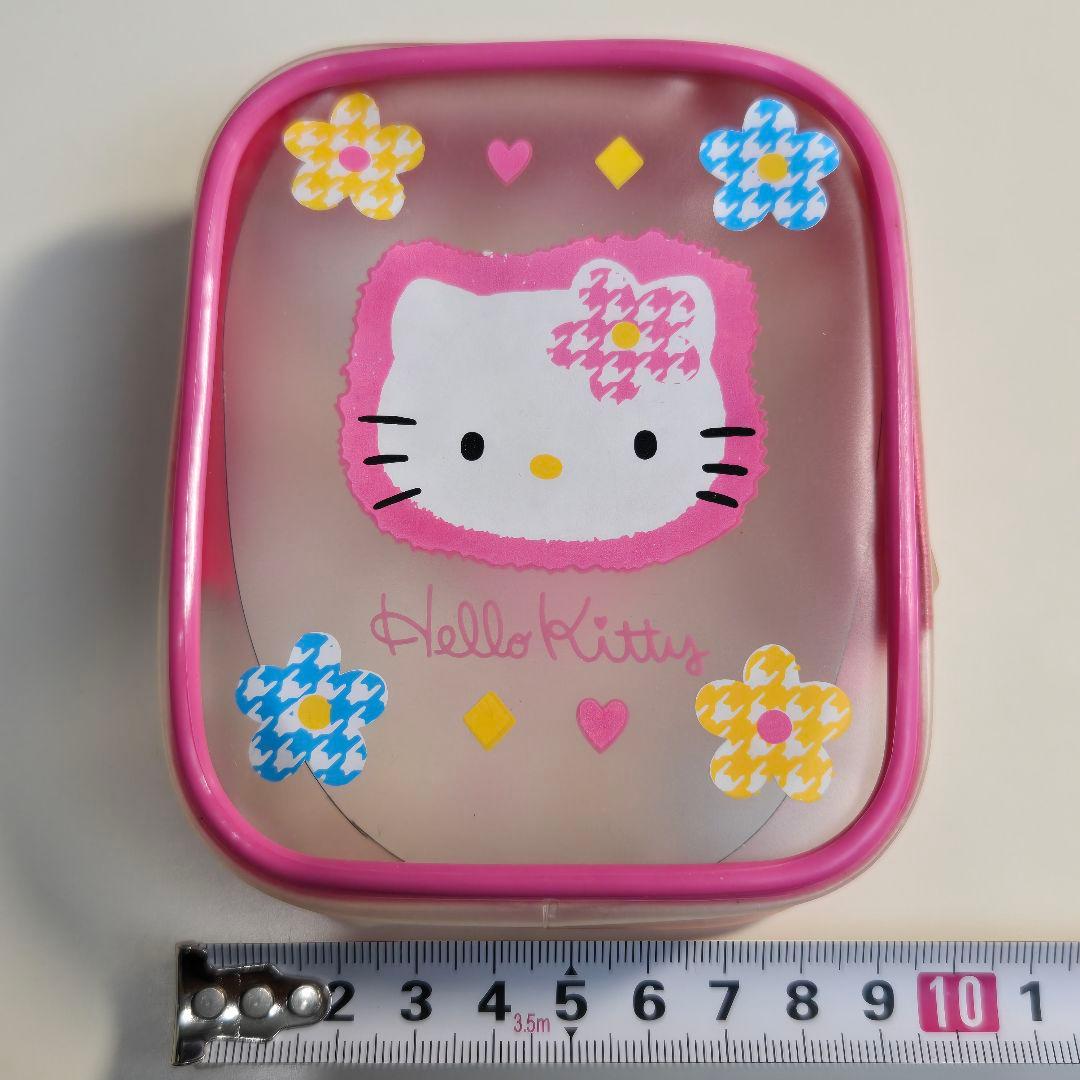 ハローキティ カオハナ サンリオ ビニールポーチ 1997 平成レトロ 当時