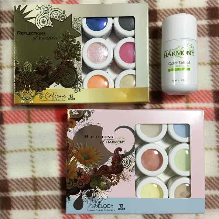 ＊セット＊【送料込】ハーモニー カラーパウダー 24色セット 呉竹 顔彩耽美 24色セット (MC20/24V)