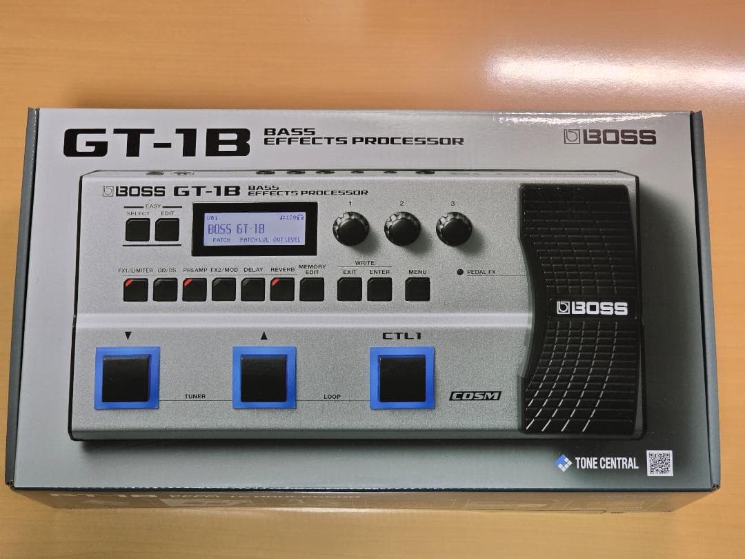 ギター BOSS GT-1B Boss GT-1B Bass Effects Processor w/ Power Supply