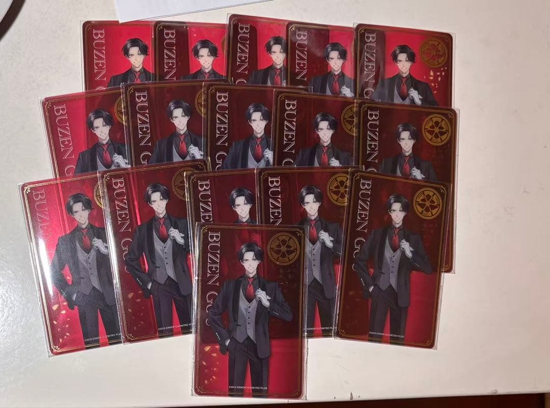 刀剣乱舞 大本丸博 豊前江 祝装箔押しクリアカード クリカ 刀剣乱舞 とうらぶ 村雲江 祝装箔押しクリアカード 大本丸博 - メルカリ