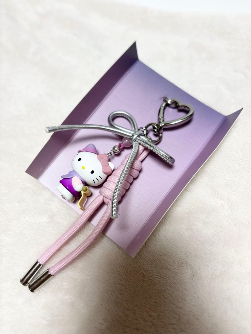 海外限定 希少 ハローキティ ストラップホルダー キーホルダー 新品