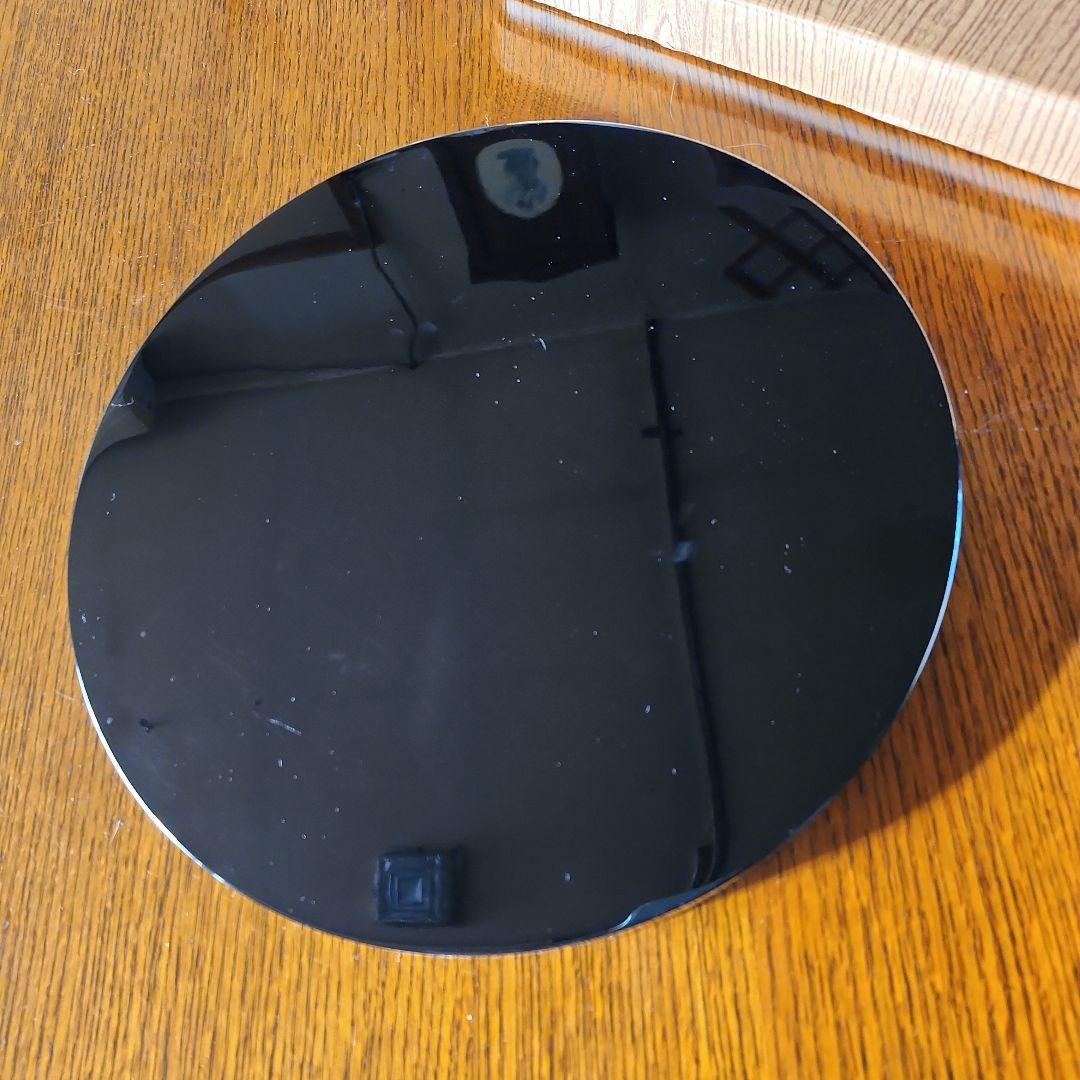 茶道具　真塗　丸小板　未使用新品 茶道具 敷板 長板 輪島塗 真塗 一双 炉用 風炉用 角藤弘悦作 輪島塗り