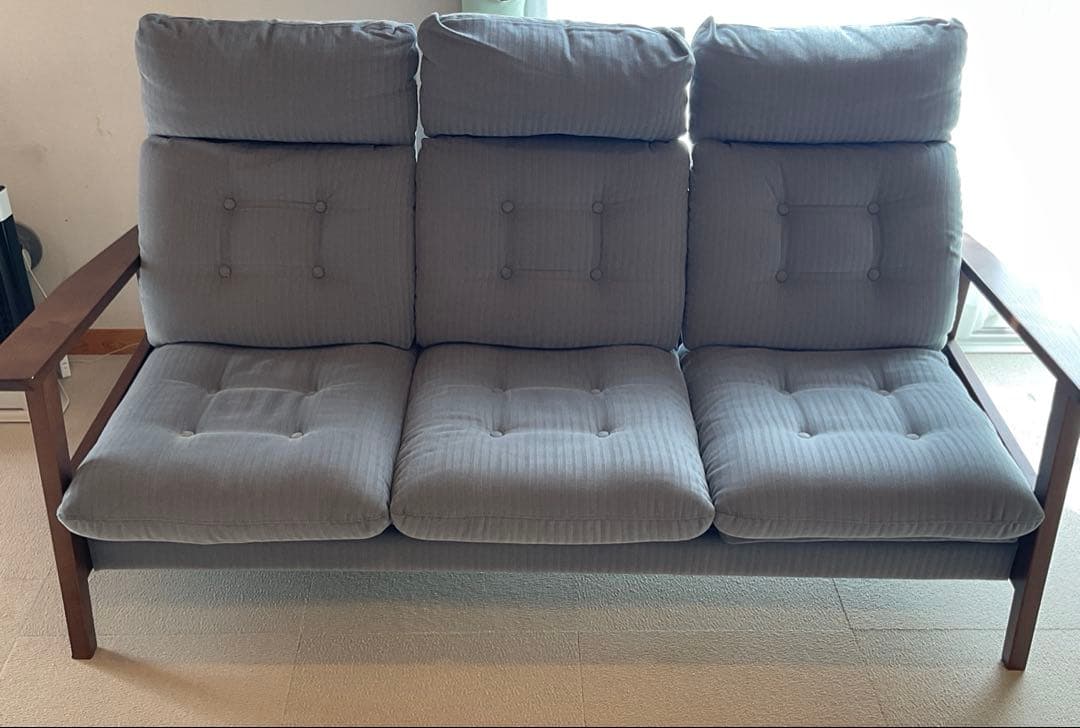 美品　グレー 3人掛け　リクライニングソファ 楽天市場】【公式】WEB限定モデル ソファ 3人掛け 電動 リクライニング