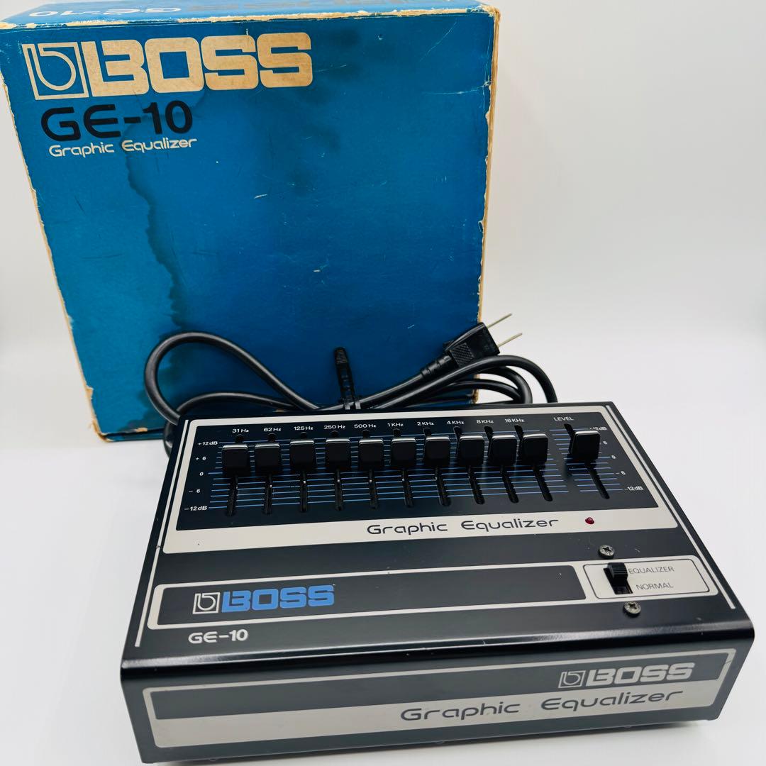 BOSS GE-10 Graphic Equalizer ビンテージエフェクター Boss GE-10 Graphic EQ | Reverb