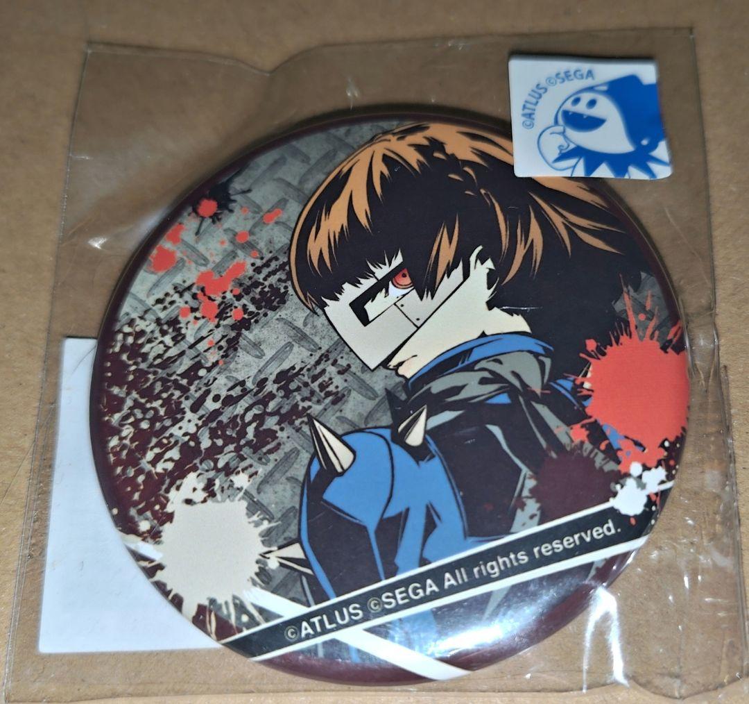 ペルソナ5 総攻撃 新島真 缶バッジ コトブキヤ クイーン 1個 プレミアムマスターライン ペルソナ5 新島 真（クイーン） – viviON BLUE