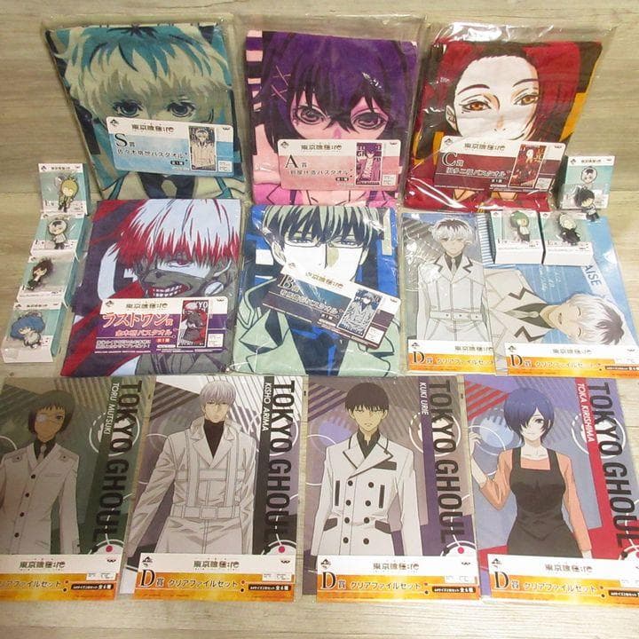 東京喰種:re★全18種類(24種) フルコンプリート セット 一番くじ 未使用 一番くじ 東京喰種:re｜一番くじ倶楽部｜BANDAI SPIRITS公式 一番くじ