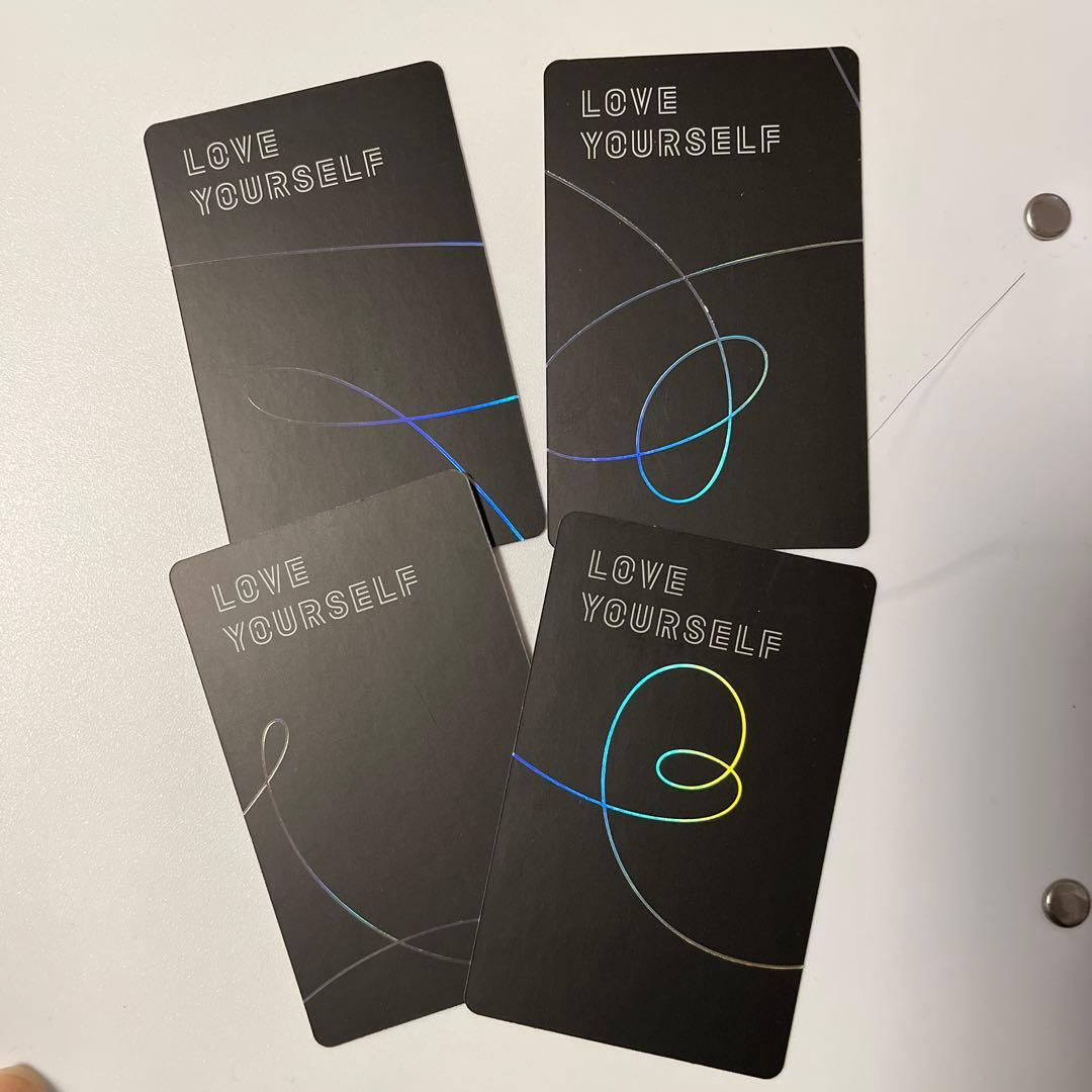 BTS Love Yourself 公式トレカセット ジン