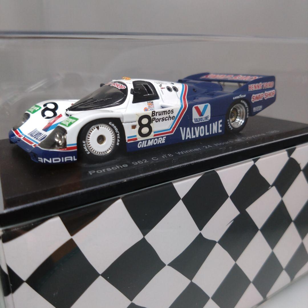 1/43 スパーク ポルシェ 962 C 1985 Daytona Winner Spark 1/43 - Porsche 962 C - n°8 - Vainqueur 24H Daytona 1985