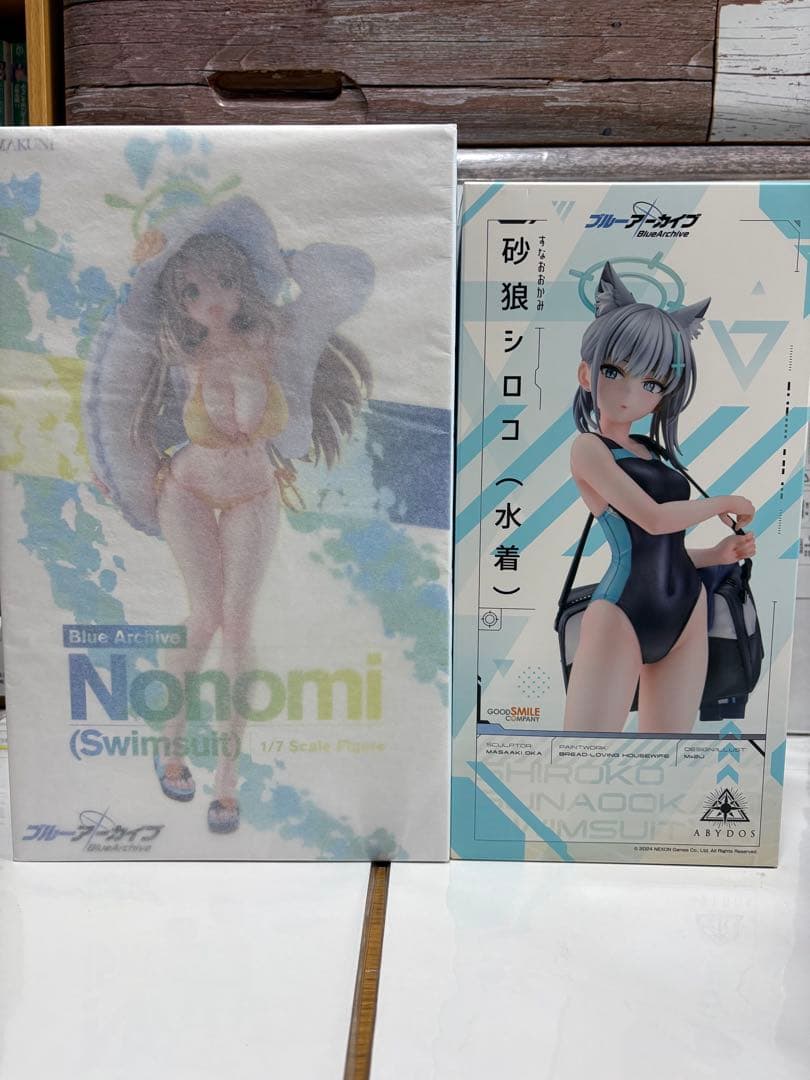 ブルーアーカイブ　十六夜ノノミ(水着) フィギュア　砂狼シロコ（水着）フィギュア 砂狼シロコ（水着）