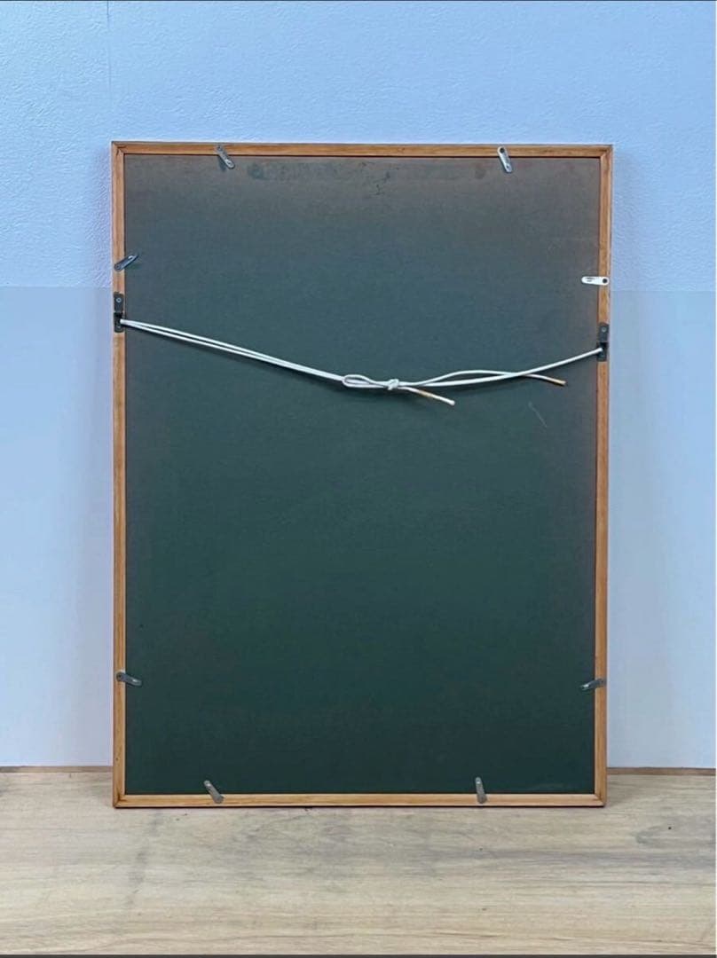 綿引明浩 無題 油彩 抽象画 押印あり 東京藝術大学院卒 一点物の通販は