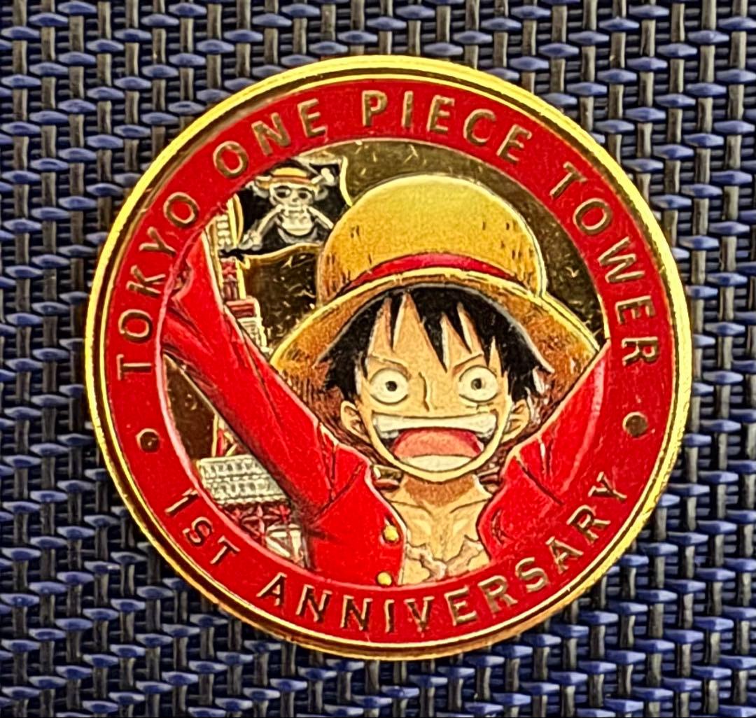 TOKYO ONE PIECE TOWER 1st ANNIVERSARYメダル 2026年最新】東京ワンピースタワー メダルの人気アイテム - メルカリ