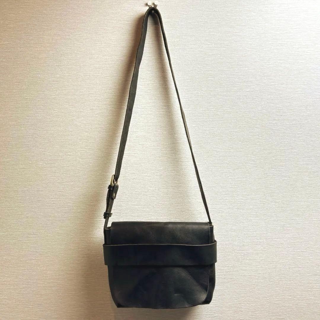 SLOW BEAMS別注 Flap Shoulder Bag 肉厚 本革 スロウ BEAMS（ビームス）【別注】SLOW/ Flap Shoulder Bag（バッグ