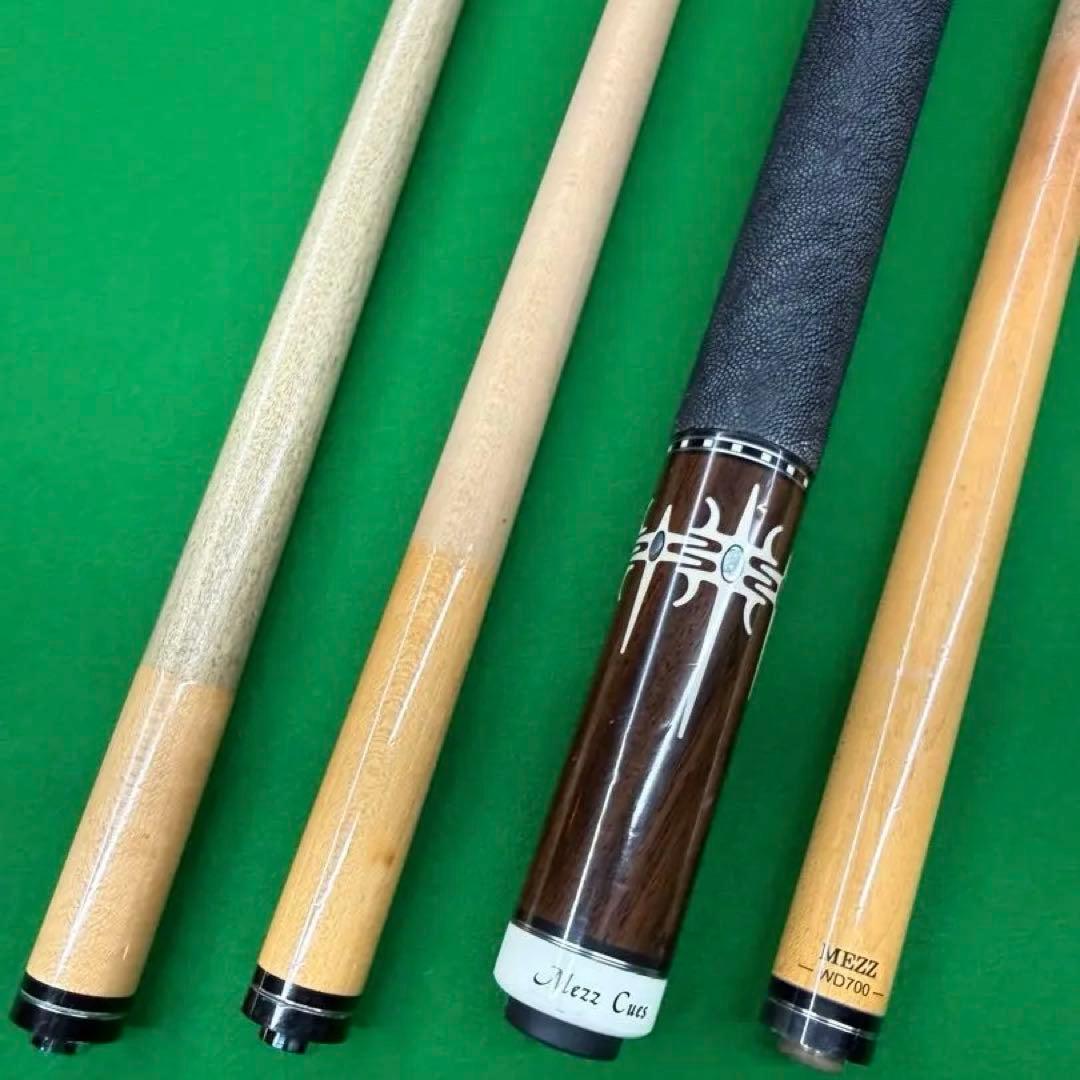 Mezz Cues EC-3シリーズ＋UJシャフト3本セット 象革グリップ Mezz Cues EC-3シリーズ＋UJシャフト3本セット 象革グリップ - メルカリ