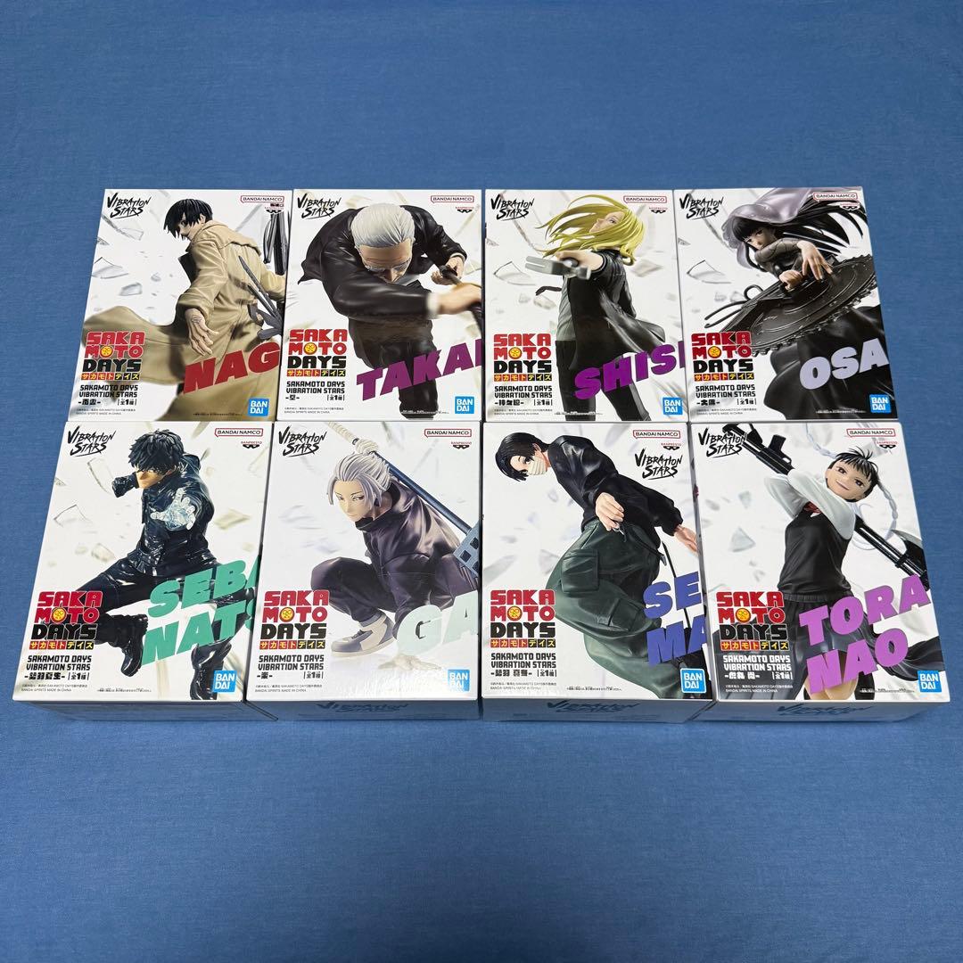 【未開封】サカモトデイズ VIBRATION STARS フィギュア 8体セット 新品・未開封品】SAKAMOTO DAYS サカモトデイズ VIBRATION STARS