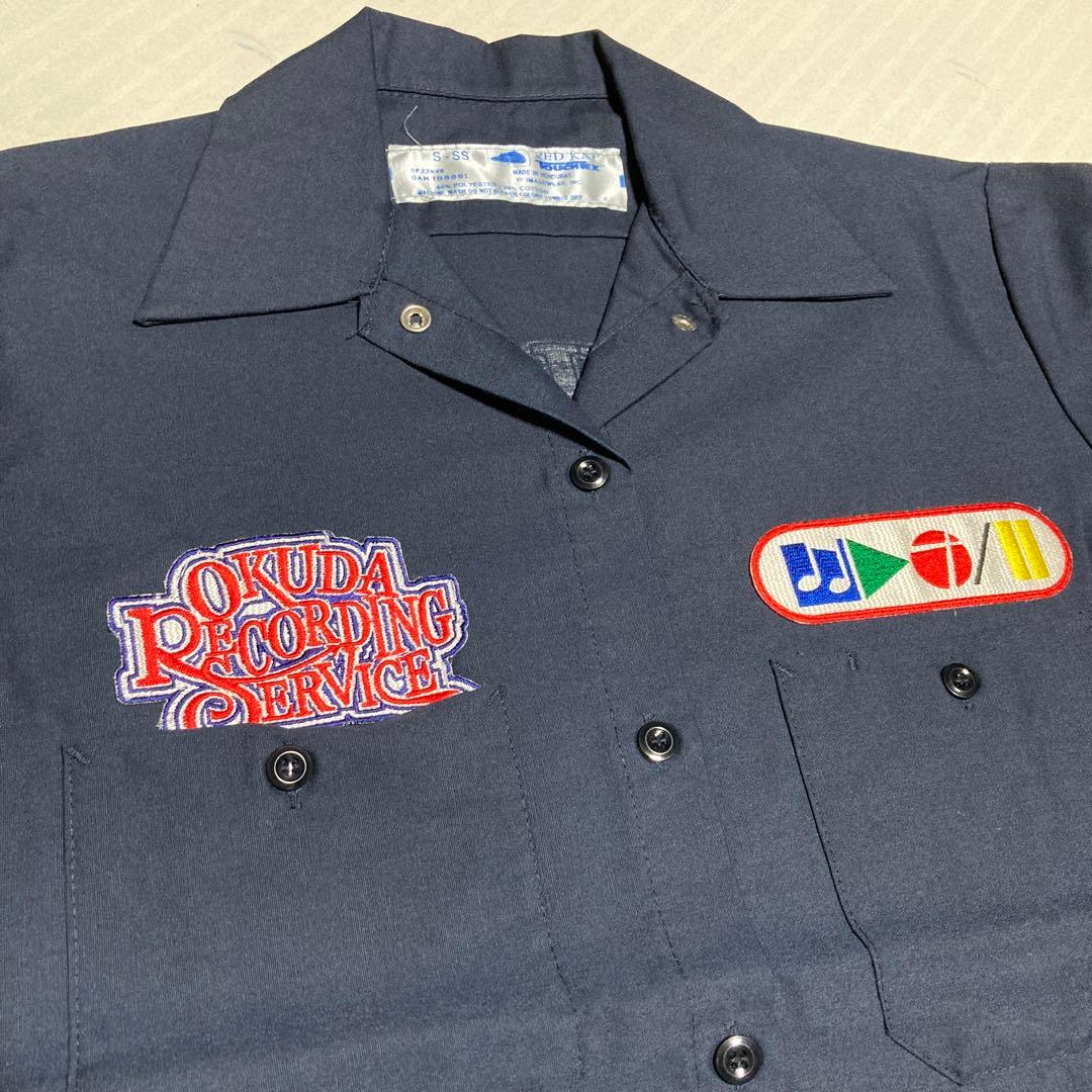 奥田民生 ワークシャツ ワッペン縫付カスタム品 - メルカリ