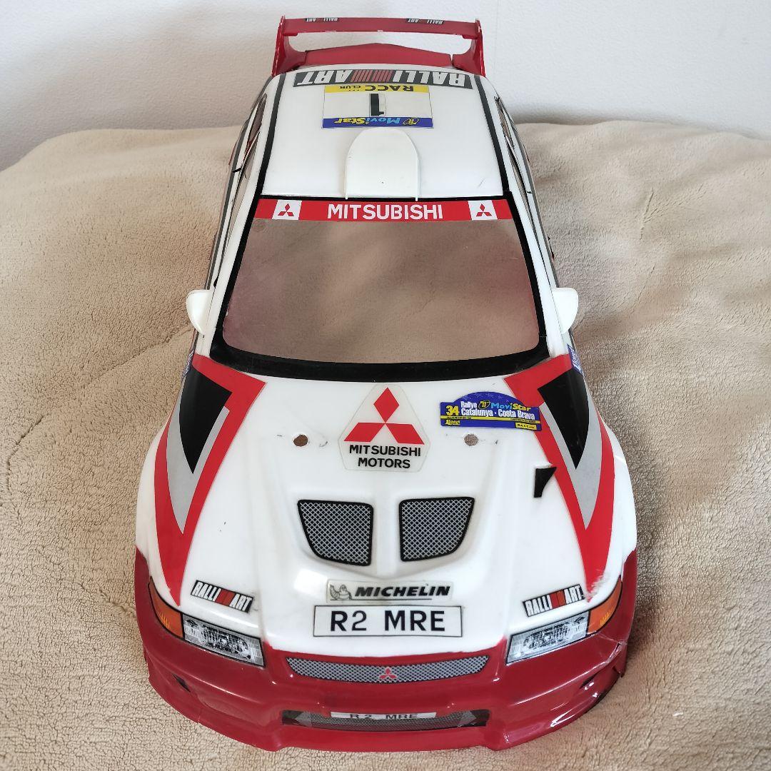 タミヤ 1/10 三菱 ランサー エボリューションⅤ WRC ボディ ジャンク品