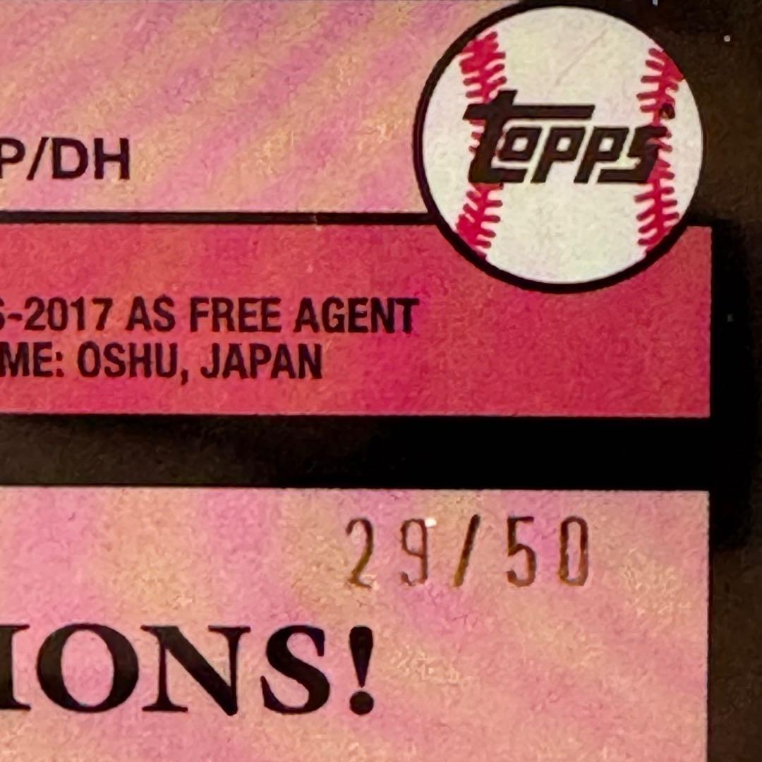 2024 Topps 1989 ドジャース 大谷翔平 直筆サインカード 50シリ - メルカリ