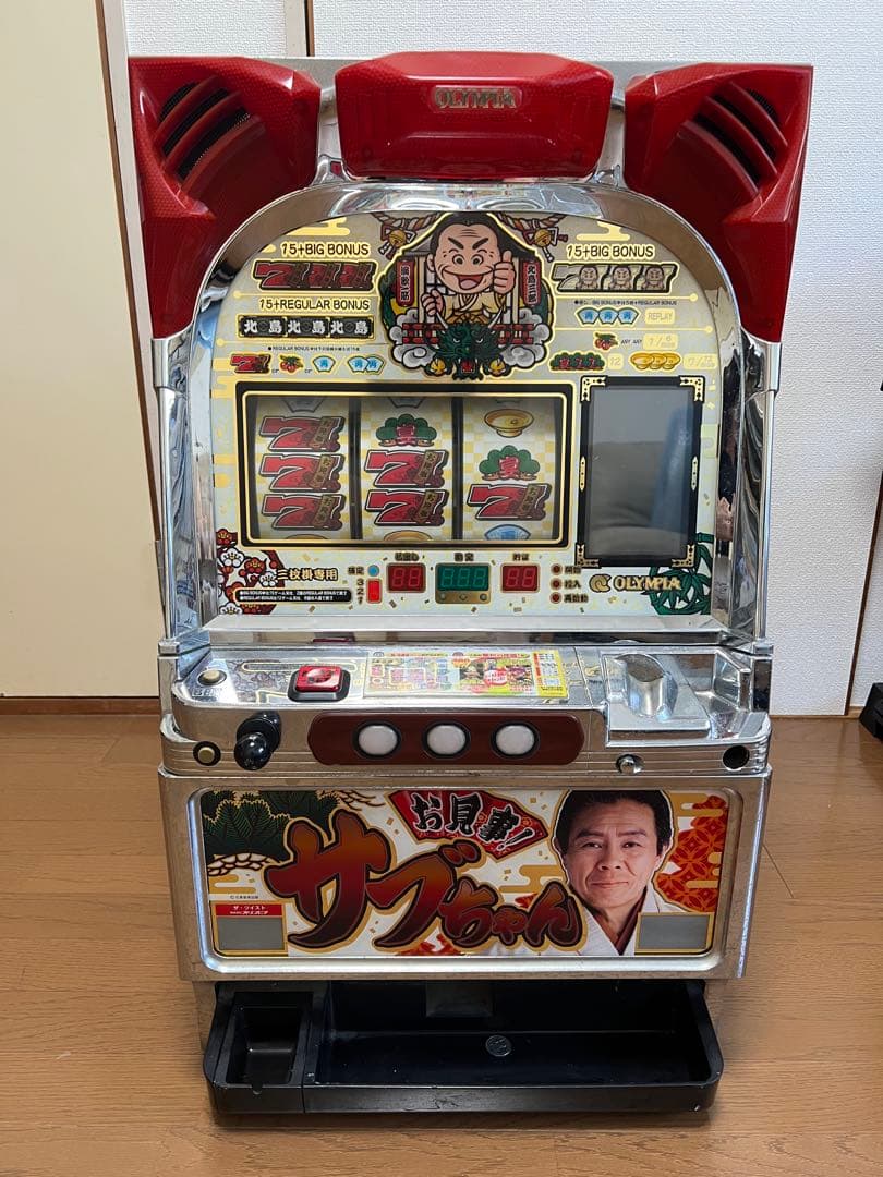 オリンピア お見事！サブちゃん スロット パチスロ 4号機 オリンピア お見事！サブちゃん スロット パチスロ 4号機 - メルカリ