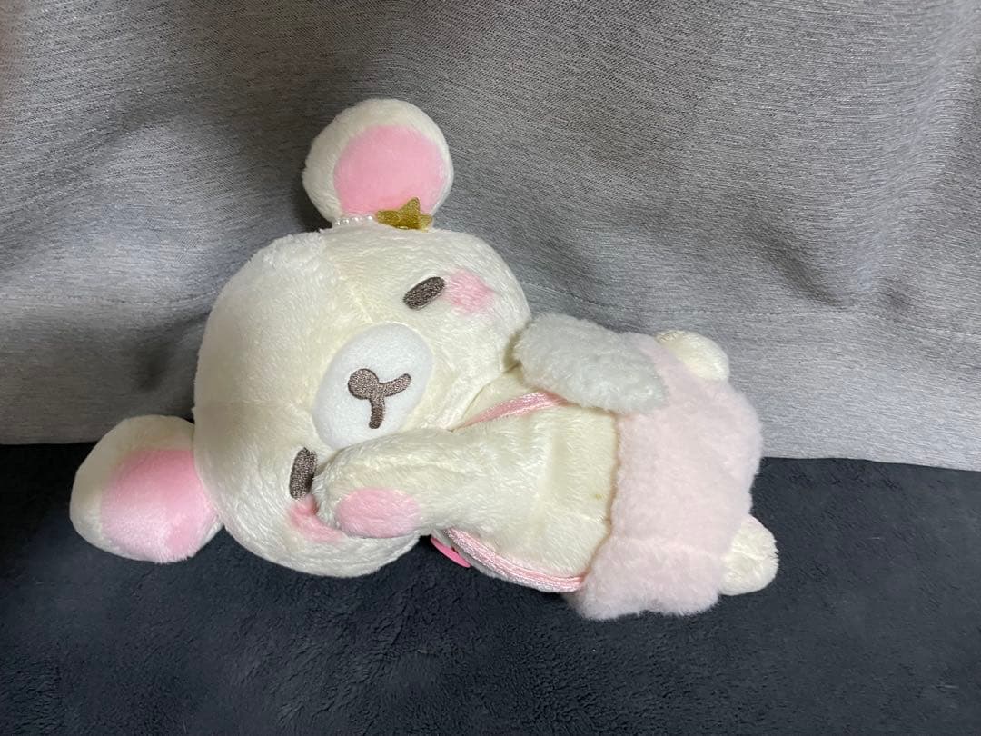 コリラックマ すやすや 天使の寝顔ぬいぐるみ タグ付】 リラックマ すやすや天使の寝顔ぬいぐるみ チャイロイコグマ