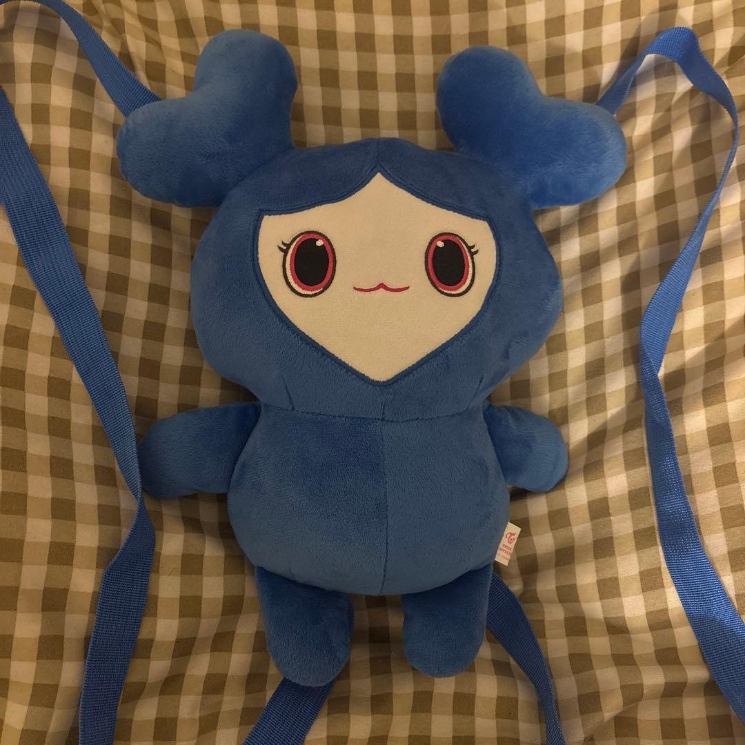 TWICE LOVELYS×GiGO　ぬいぐるみリュック青　ツウィ　ツブリー TWICE ツウィ ツブリー リュック ラブリー gigo - メルカリ