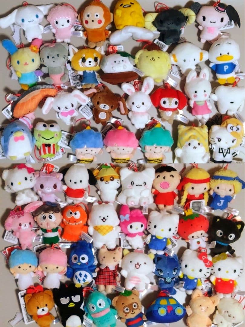 サンリオキャラクターズ キャラクター大賞マスコット2025 ①〜⑥ 58種セット 2025年サンリオキャラクター大賞」記念アイテムを4月10日（木）より