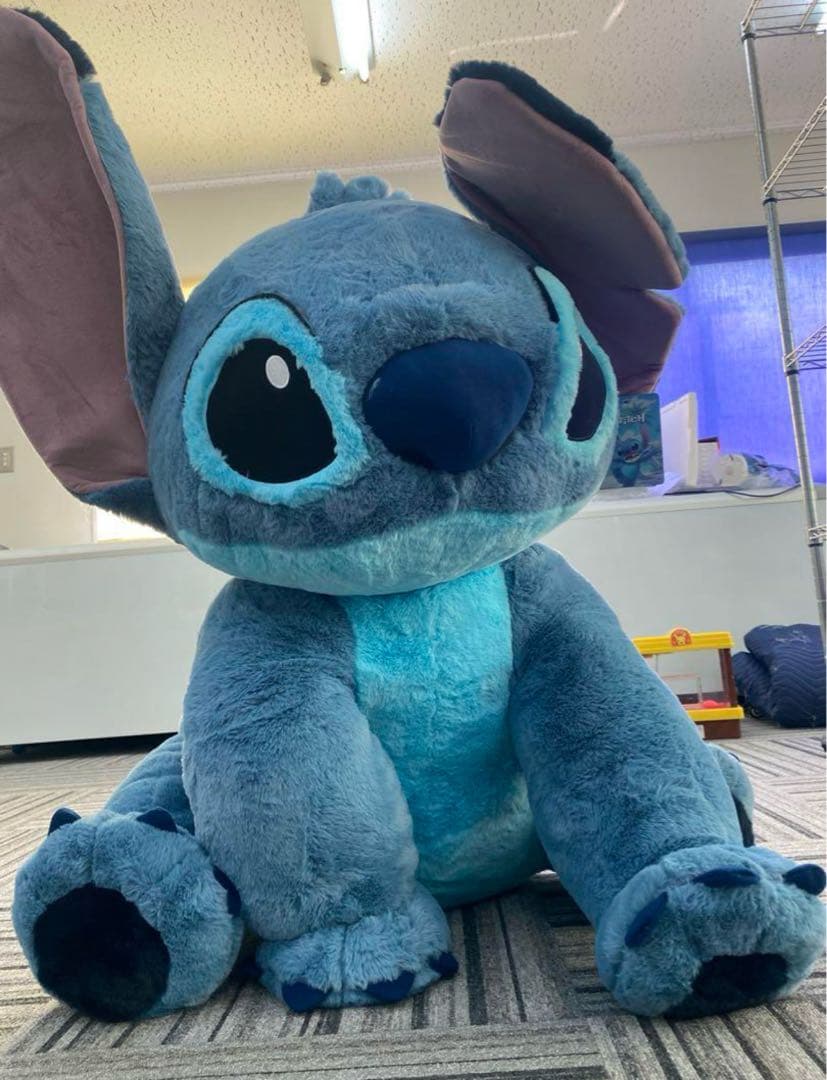タグ付　ブランケット付　スティッチ　ぬいぐるみ　特大　コストコ スティッチ コストコ 特大 ぬいぐるみ ブランケット付♥ ディズニー