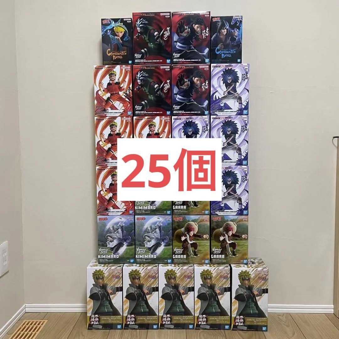 最新】【新品未開封】NARUTO フィギュア まとめ売り 25個セット - メルカリ