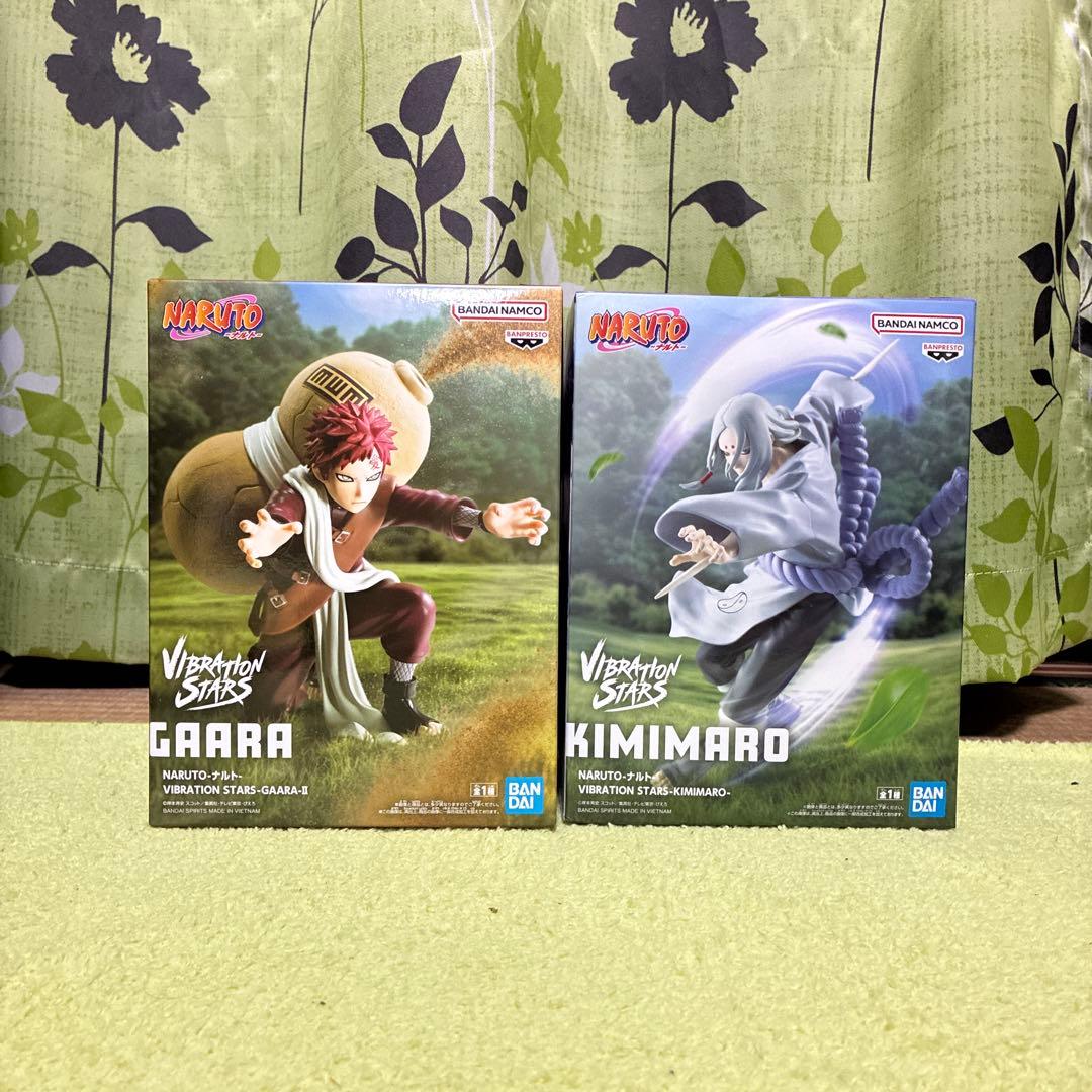 NARUTO Vibration Stars 我愛羅 & 君麻呂フィギュアセット - メルカリ